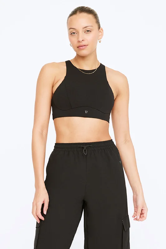 Yoga Bars with Energy-Boosting Ingredients -FORMTECH HIGH NECK RUNNING SPORTS BRA - BLACK Yoga Bars with Energy-Boosting Ingredients -FORMTECH HIGH NECK RUNNING SPORTS BRA - BLACK