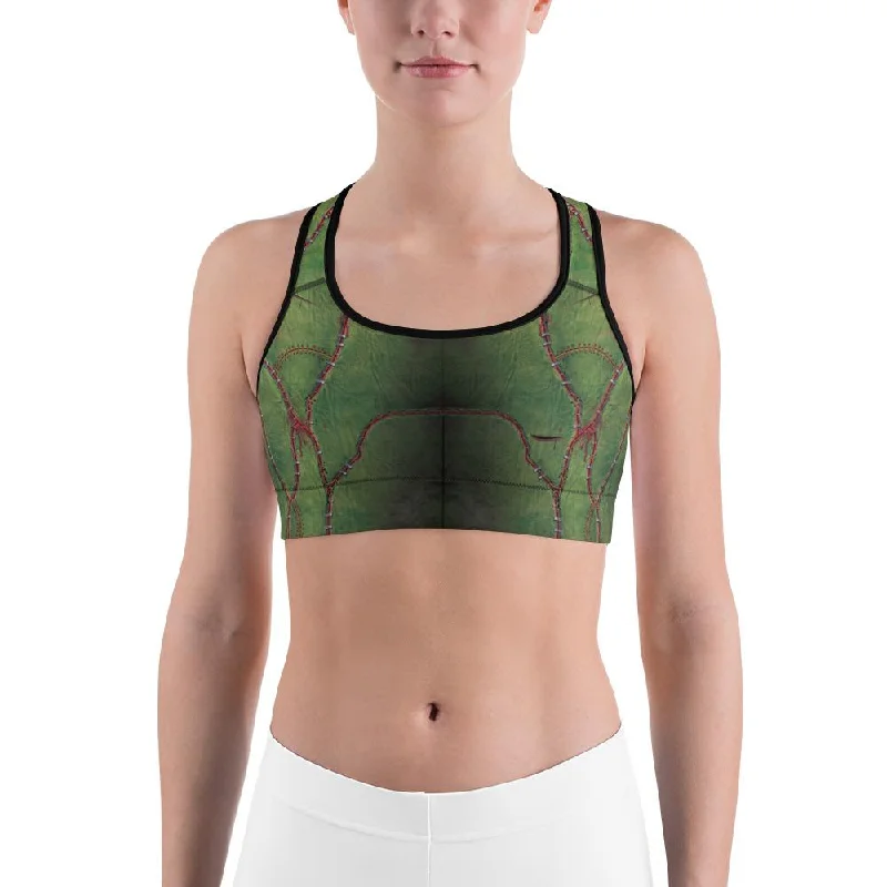 Yoga Bar with Oats and Almonds -Frankenstein Inspired Sports Bra