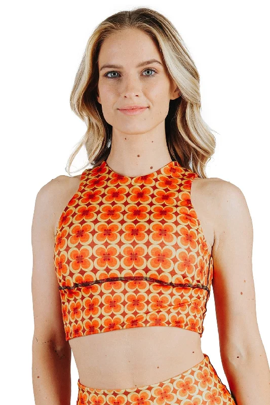 Yoga Bar for Vegan Athletes -Free Range Sports Bra - Groovy Girl