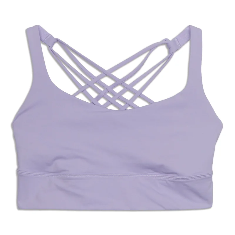 Healthy Yoga Bars for Energy -Free To Be Longline Bra - Wild - Resale