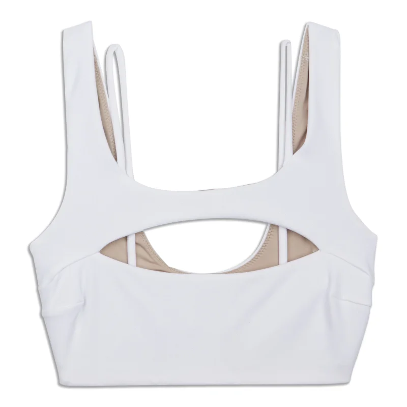 Yoga Bar Protein for Weight Loss -Front Cut-Out Train Bra - Resale