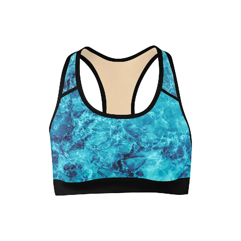 Yoga Bar for Energy and Focus in Yoga -Frozen Sports Bra
