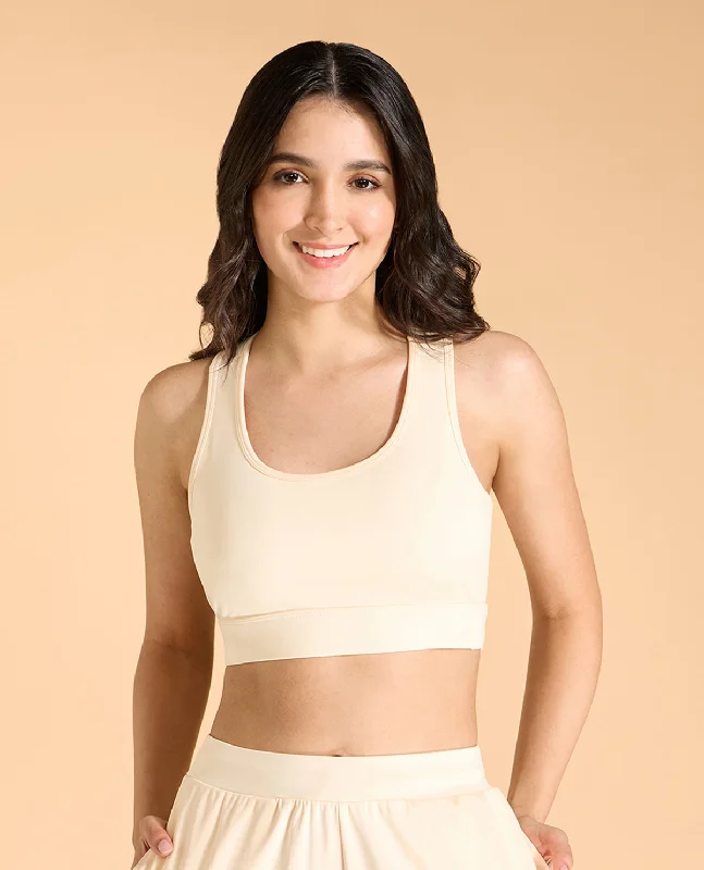 Yoga Bar for a Balanced Breakfast -Full Coverage Medium Support Workout Sports Bra