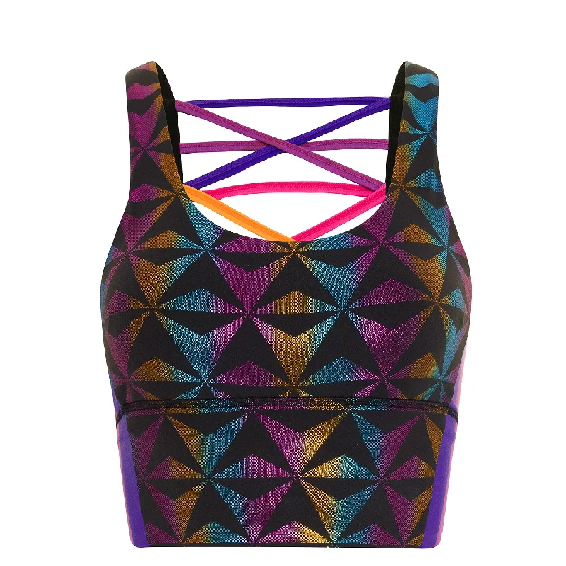 Yoga Bar with Apple Cider and Lemon -Geodesic Night Long Sports Bra