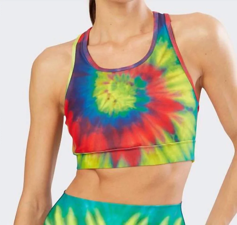 Yoga Bar with Maca Root -Geri Bra In Tie Dye
