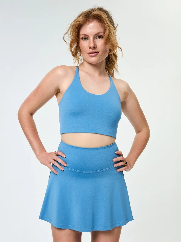 Yoga Bars with Chia for Healthy Omega-3 -Girlfriend Collective Float Cleo Bra - Surf