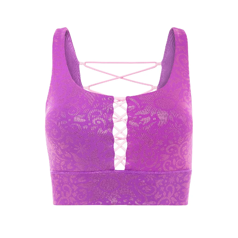Yoga Bar with Quinoa -Golden Dreamer Princess Sports Bra