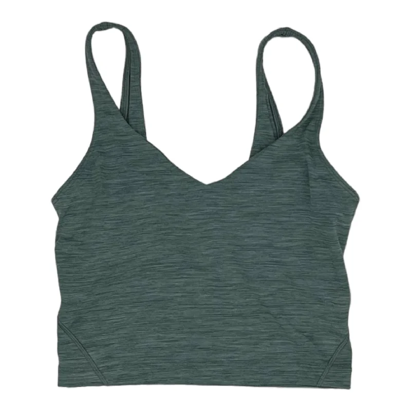 Healthy Yoga Bars with Nuts and Seeds -GREEN ATHLETIC BRA by LULULEMON Size:XS