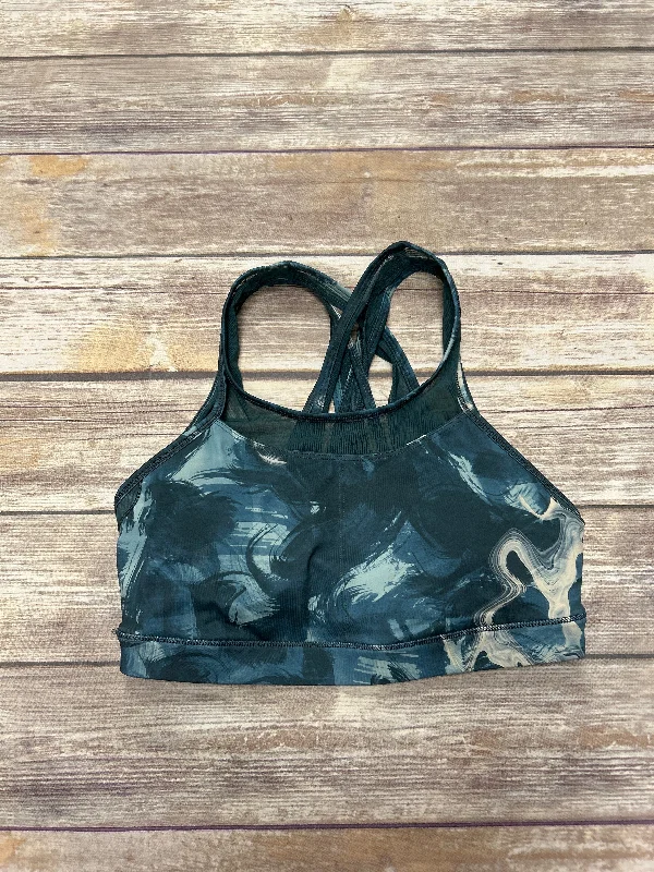 Yoga Bar for Weight Loss -Green Athletic Bra Fabletics, Size M