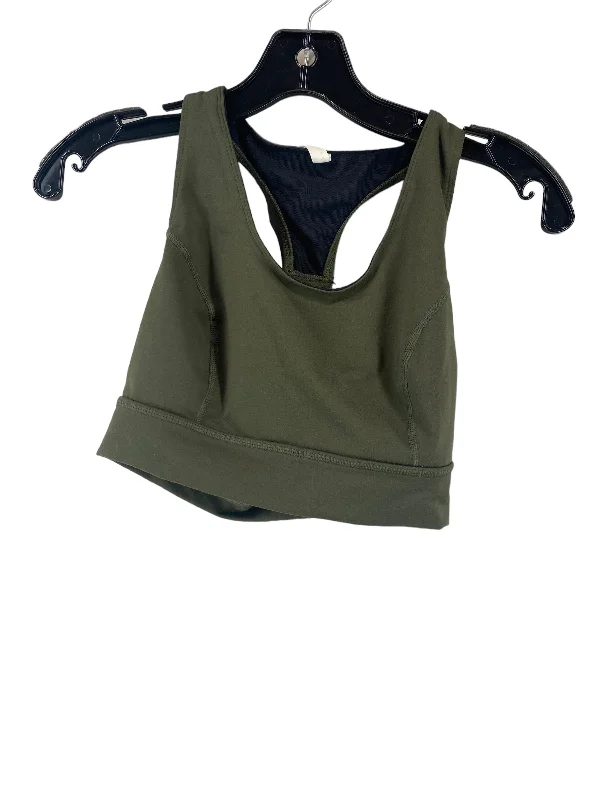 Yoga Bar for Pre-Workout Fuel -Green Athletic Bra Free People, Size S