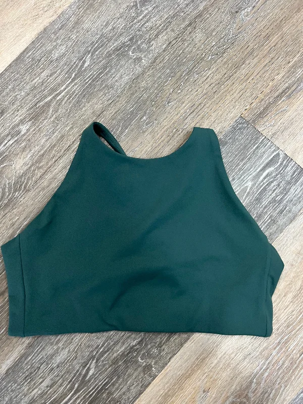 Yoga Bar for Muscle Recovery -Green Athletic Bra Fundamental Coast, Size S