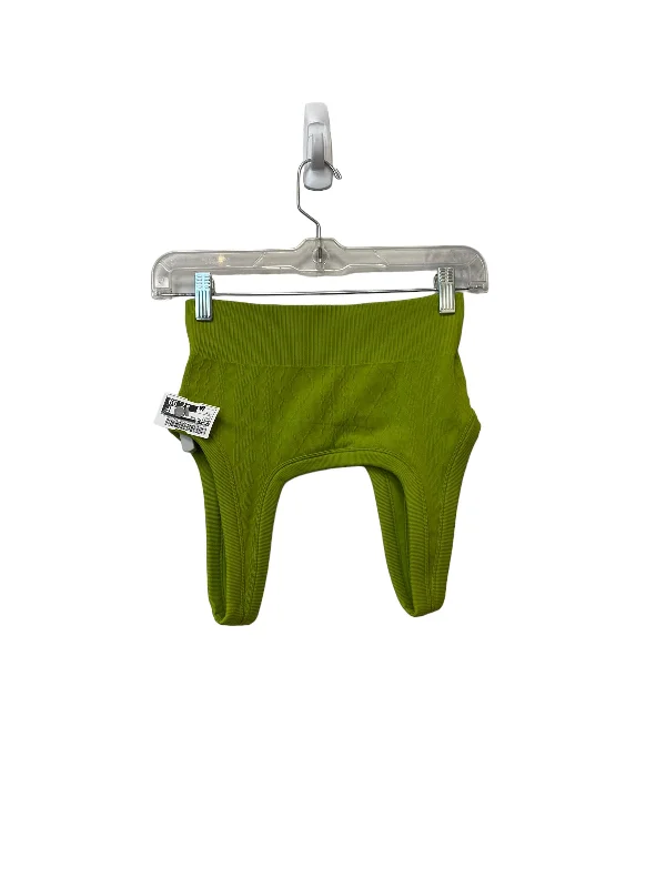 Yoga Bar with Nut Butter -Green Athletic Bra Joy Lab, Size S