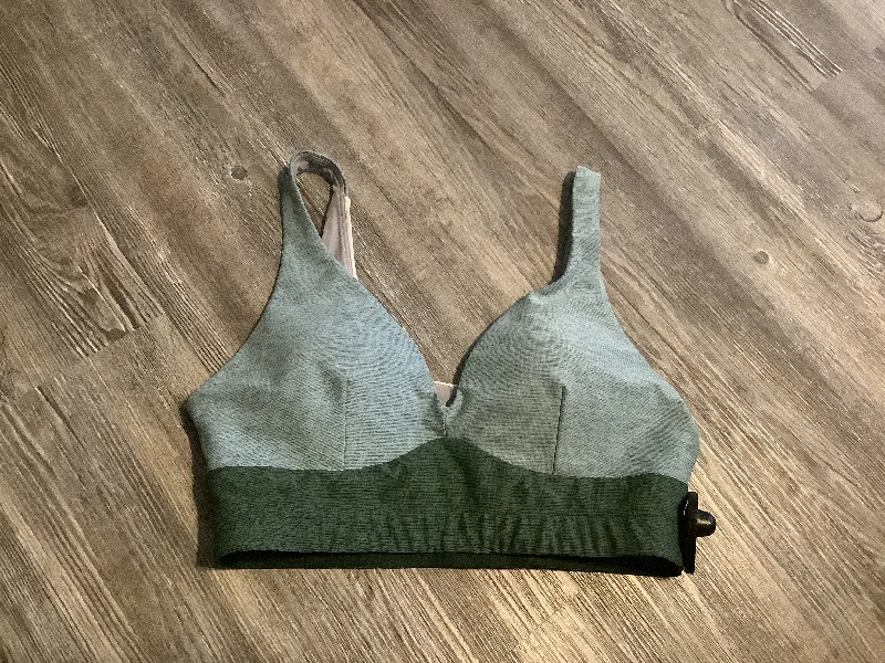 Yoga Bar with Turmeric for Inflammation -Green Athletic Bra Outdoor Voices, Size S