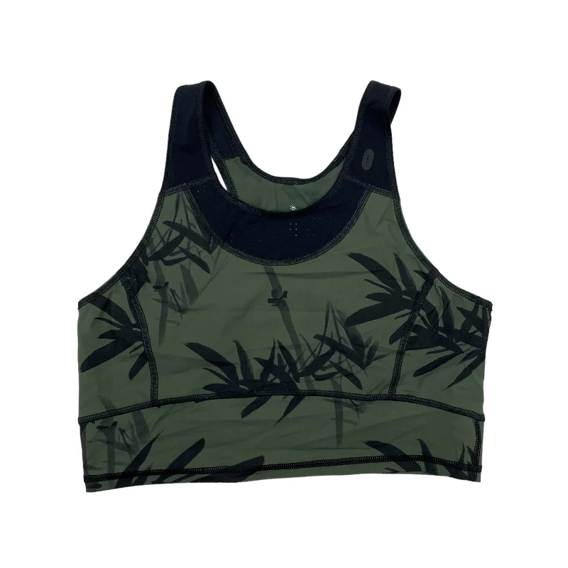 Yoga Bar with Salt for Electrolytes -Green Athletic Bra Sweaty Betty, Size M