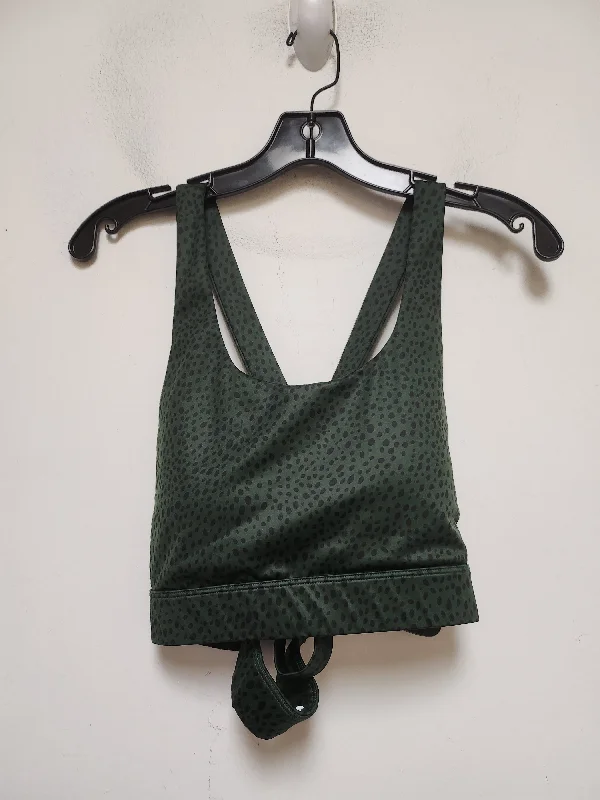 Yoga Bar for Protein and Prebiotic Fiber -Green Athletic Bra Zyia, Size L