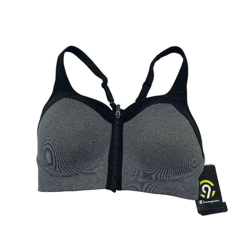 Organic Yoga Bars for Energy -Grey Athletic Bra Champion, Size 34