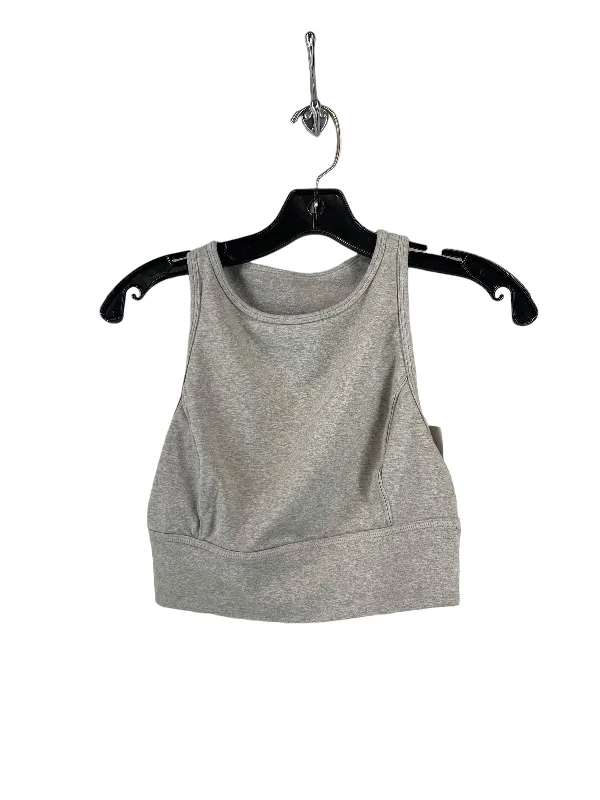 Yoga Bars with Plant Collagen -Grey Athletic Bra Joy Lab, Size M