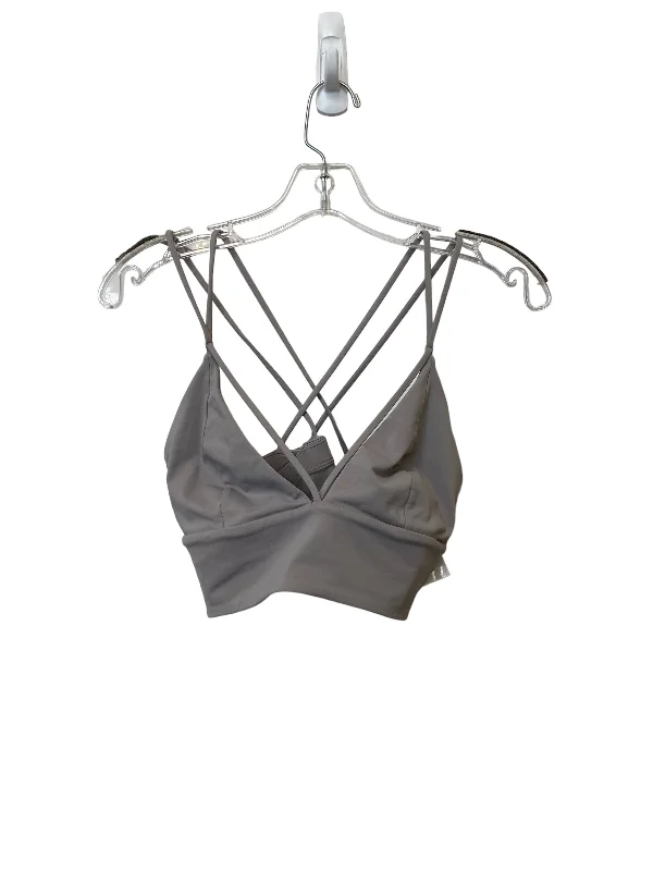 Gluten-Free Yoga Bars -Grey Athletic Bra Lululemon, Size 10