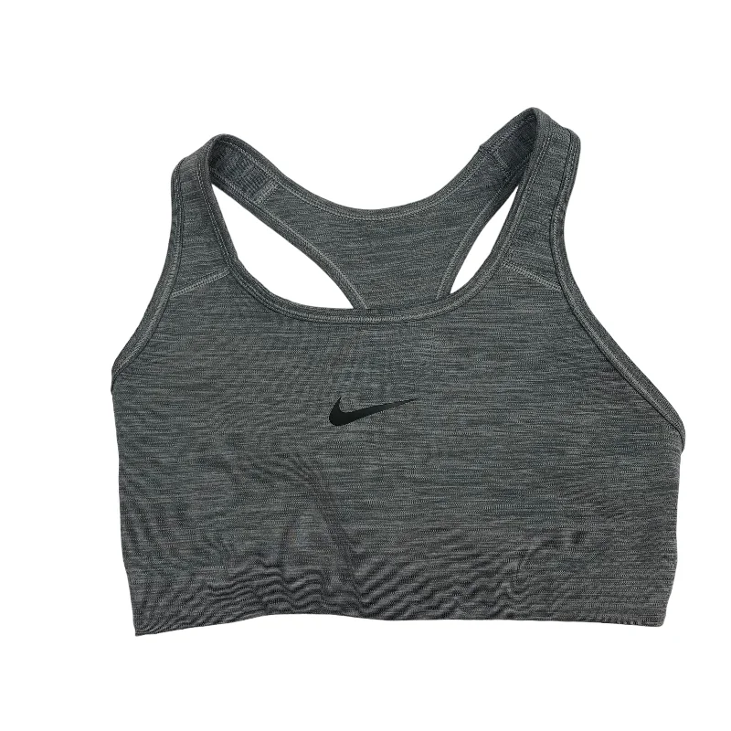 Yoga Bar for All-Natural Energy -Grey Athletic Bra Nike Apparel, Size M