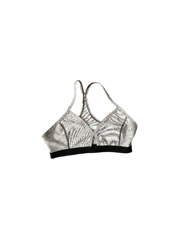 Yoga Bar with Smooth Almond Butter -Grey Athletic Bra Outdoor Voices, Size S