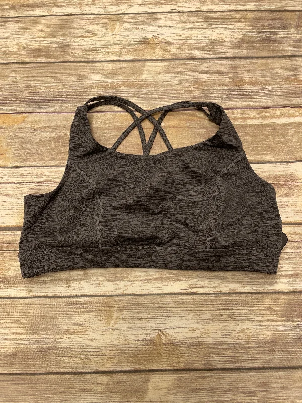 Organic Protein Yoga Bar with Low Sugar -Grey Athletic Bra Torrid, Size 2x