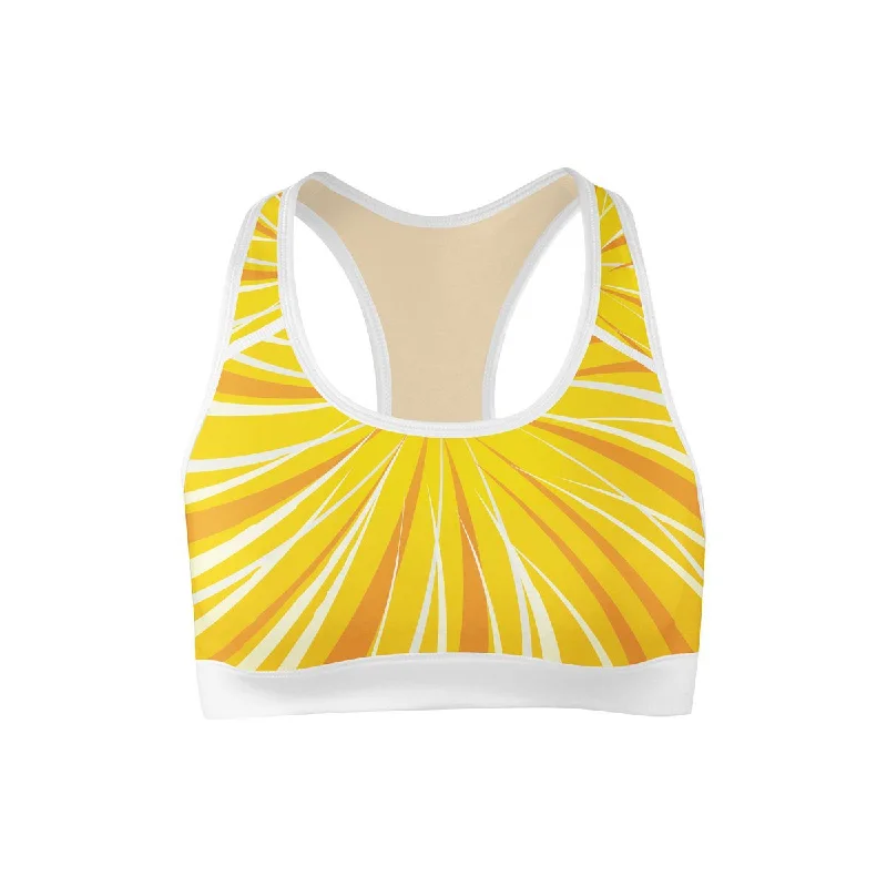 Yoga Bar with Pecan Nuts -Groovy Sun Sports Bra