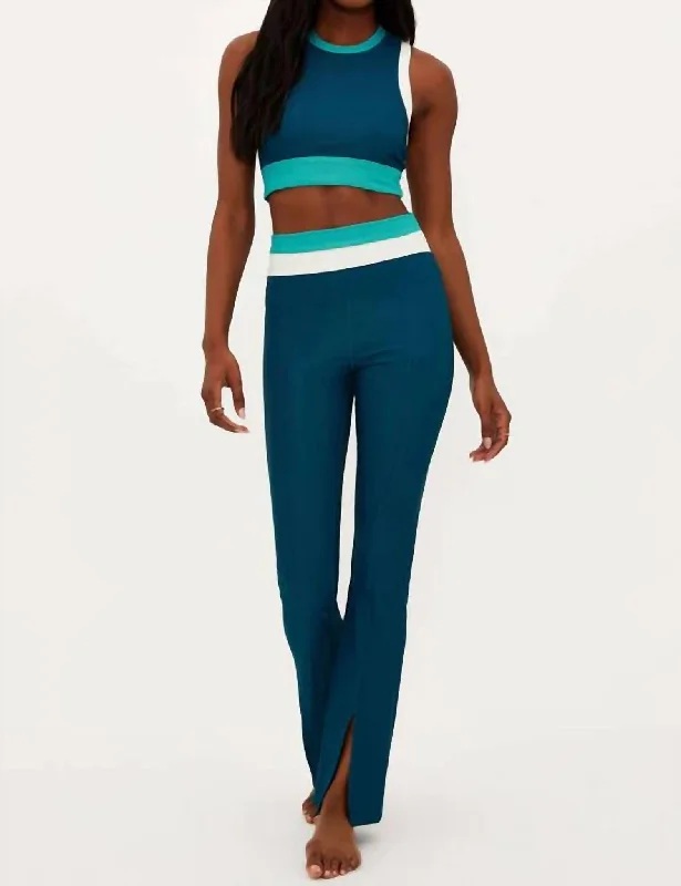 Yoga Bar with Organic Peanut Butter -Gwen Bra Top In Navy