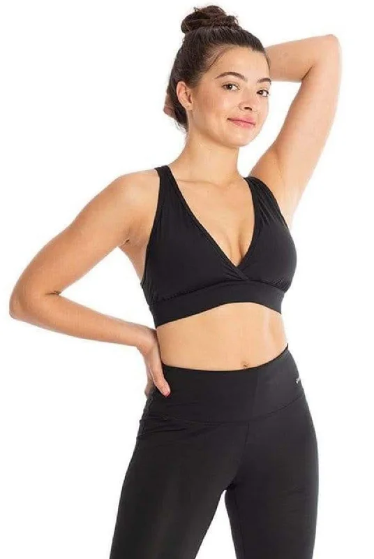 Best Protein Yoga Bars for Post-Workout -Handful FaV Bra – Black