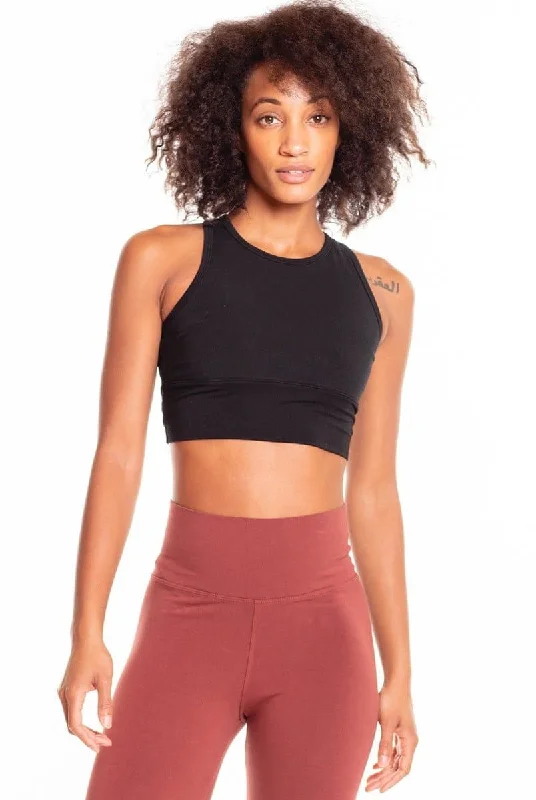 Yoga Bar with No Artificial Flavors -Hard Tail Wrap Back Crop Bra