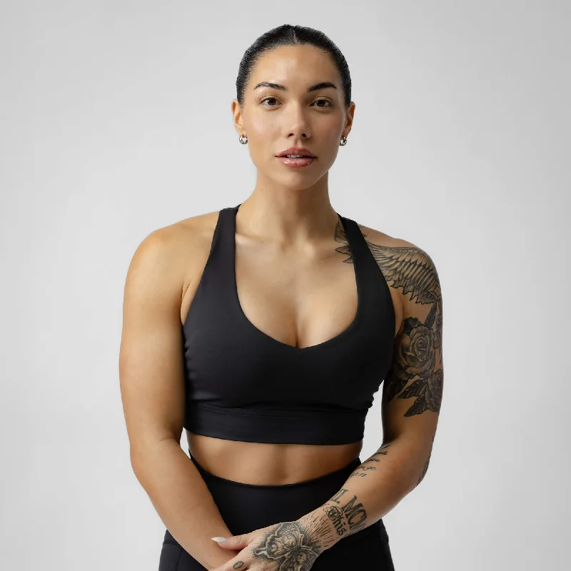 Yoga Bars with Vitamin B12 -Harmony Bra - Black