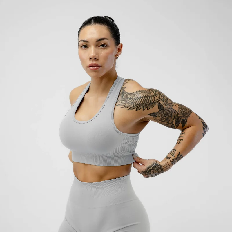 Yoga Bar for Mindful Eating -Heritage Bra - Pearl