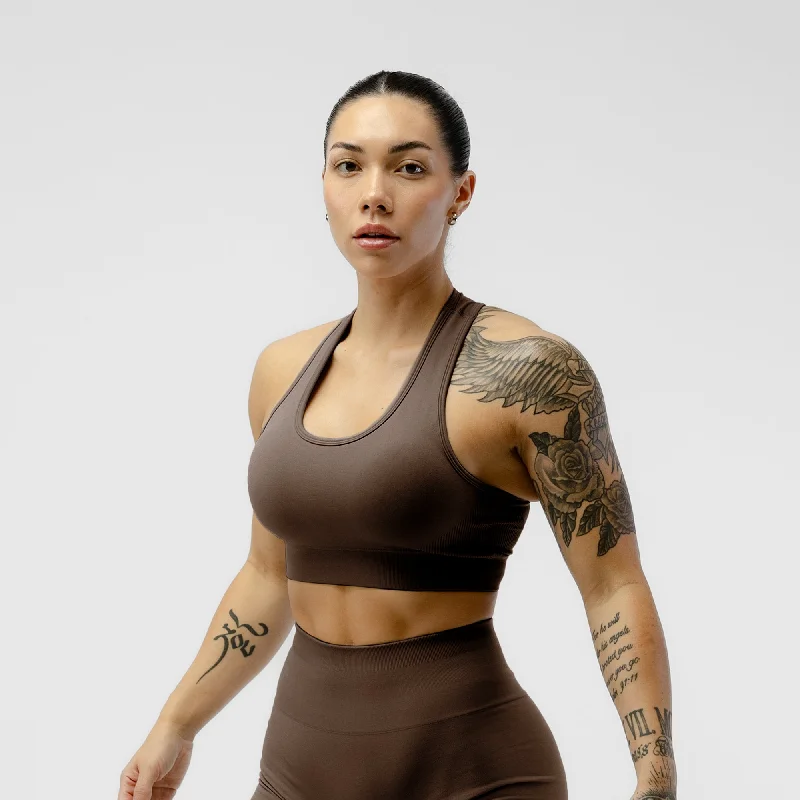 Yoga Bar with Caffeine for Energy -Heritage Bra - Toffee