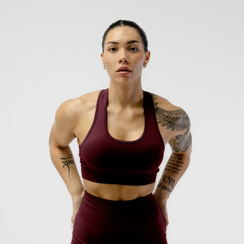Yoga Bar with Omega-3 Fatty Acids -Heritage Bra - Wine