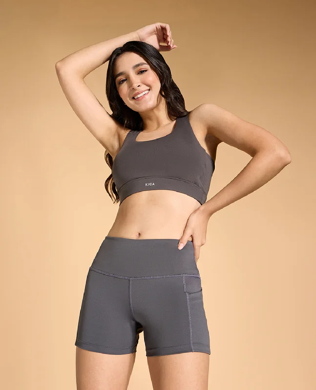 Yoga Bars with Flax Seeds -High Waisted Second SKN Booty Shorts