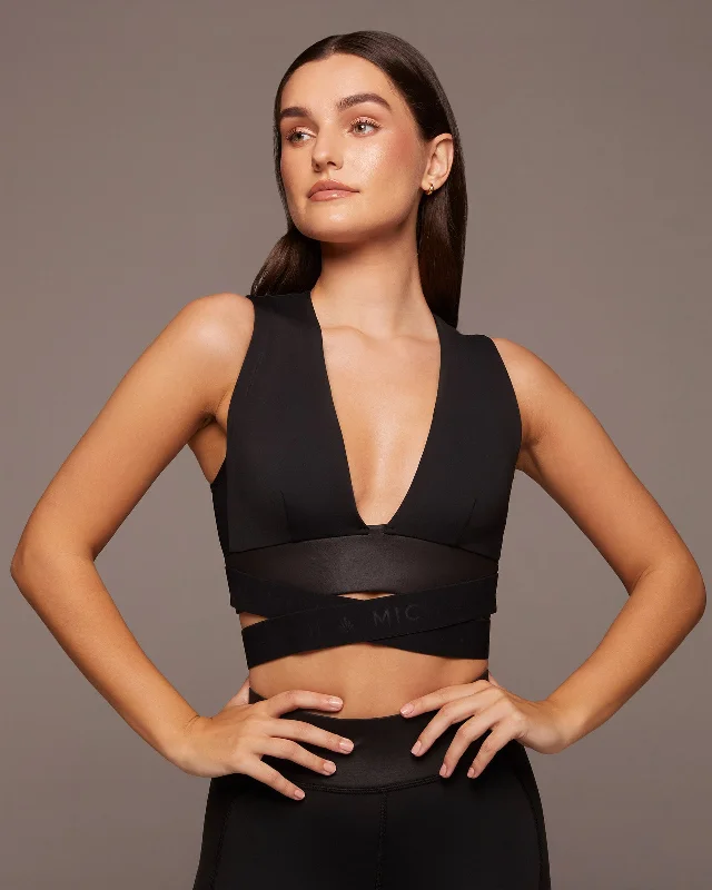 Yoga Bar for Core Health -Hustle Longline Bra