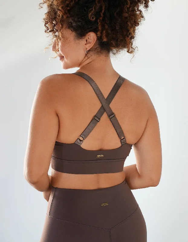 Yoga Bar with Spices for Digestion -Impact Sports Bra - Terra