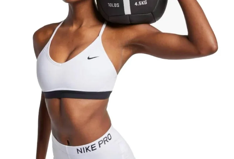 Yoga Bar with Apple Cider and Lemon -Indy Bra In White/black
