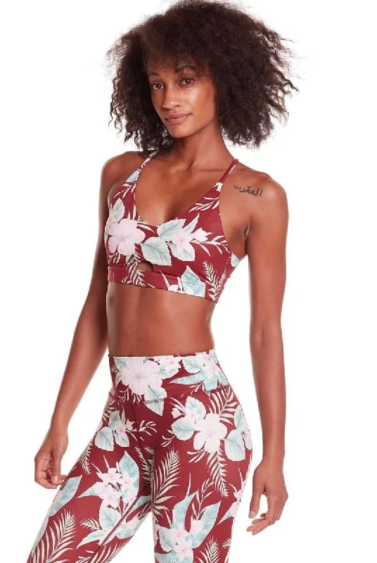 Yoga Bar with Rice Protein -Kavala Waimea Lakey Crop Bra