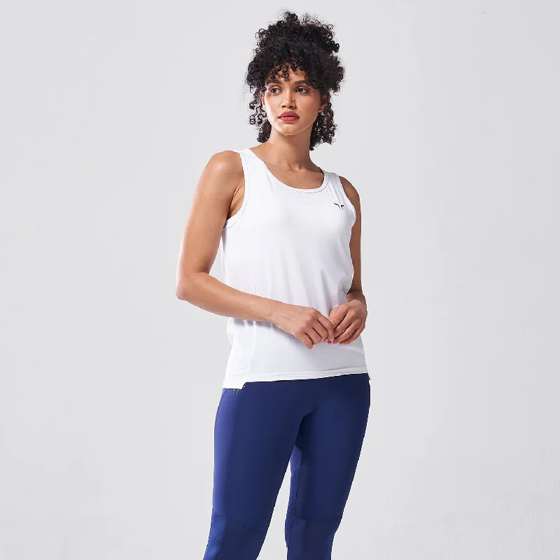 Yoga Bar with Fresh Lemon -LAB360° Weightless Workout Tank - White