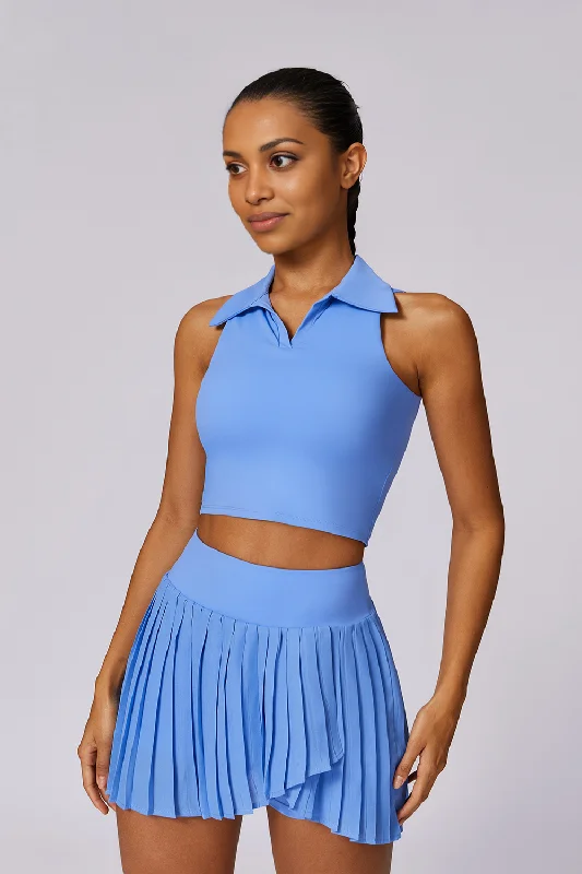 Yoga Bar for Better Flexibility -Lapel Tank