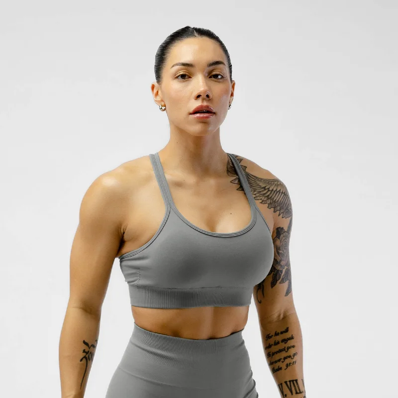 Yoga Bar for Better Flexibility -Legacy Bra - Overcast