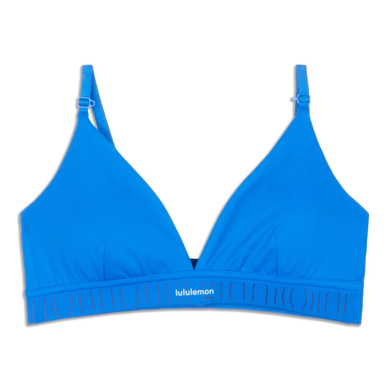 Yoga Bar with Pears and Almonds -License To Train Triangle Bra Light Support, A/B Cup - Resale Yoga Bar with Pears and Almonds -License To Train Triangle Bra Light Support, A/B Cup - Resale