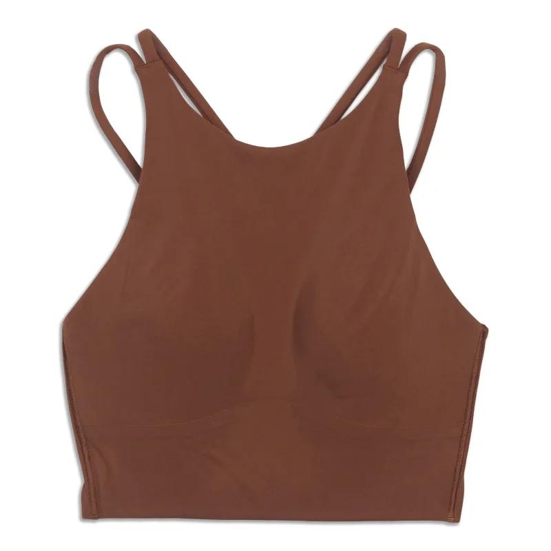 Yoga Bar for Core Health -Like A Cloud High-Neck Longline Bra - Resale