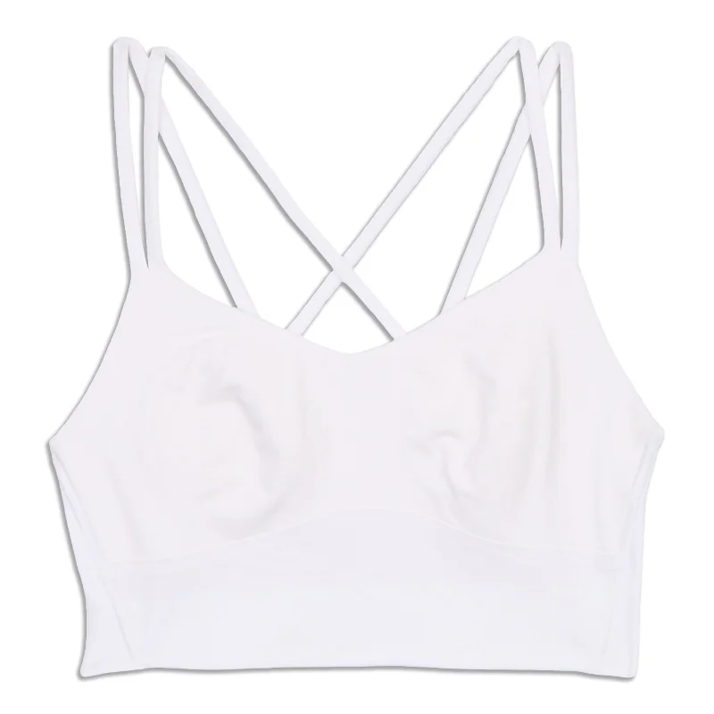 Yoga Bar with Minimal Ingredients -Like A Cloud Longline Bra - Resale