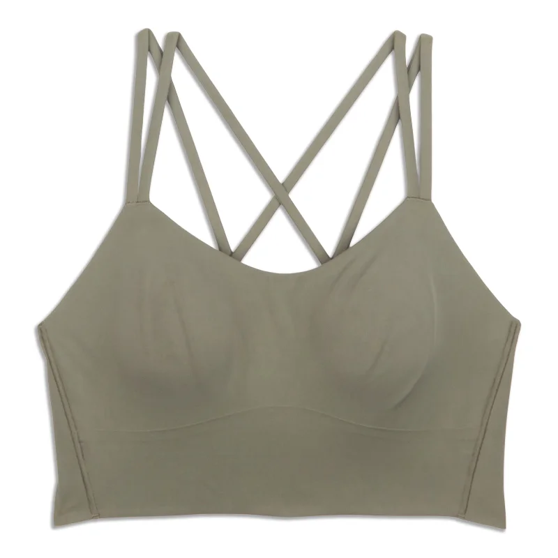 Yoga Bar Protein for Muscle Gain -Like A Cloud Longline Bra - Resale