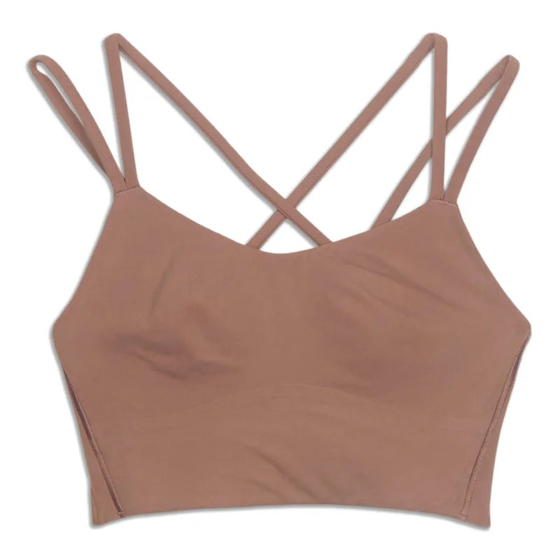 Yoga Bar for Energizing Post-Yoga -Like A Cloud Longline Bra - Resale