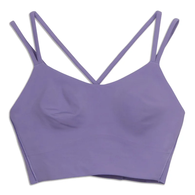 Yoga Bar for Workout Fuel -Like A Cloud Longline Bra - Resale