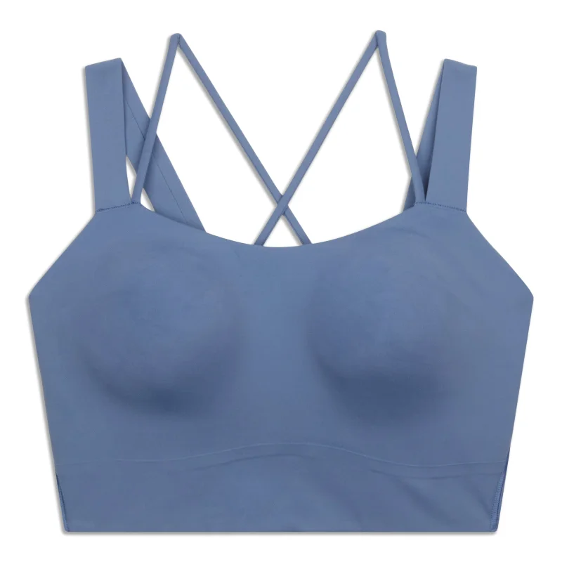 Yoga Bar for Increased Muscle Mass -Like A Cloud Longline Bra - Resale