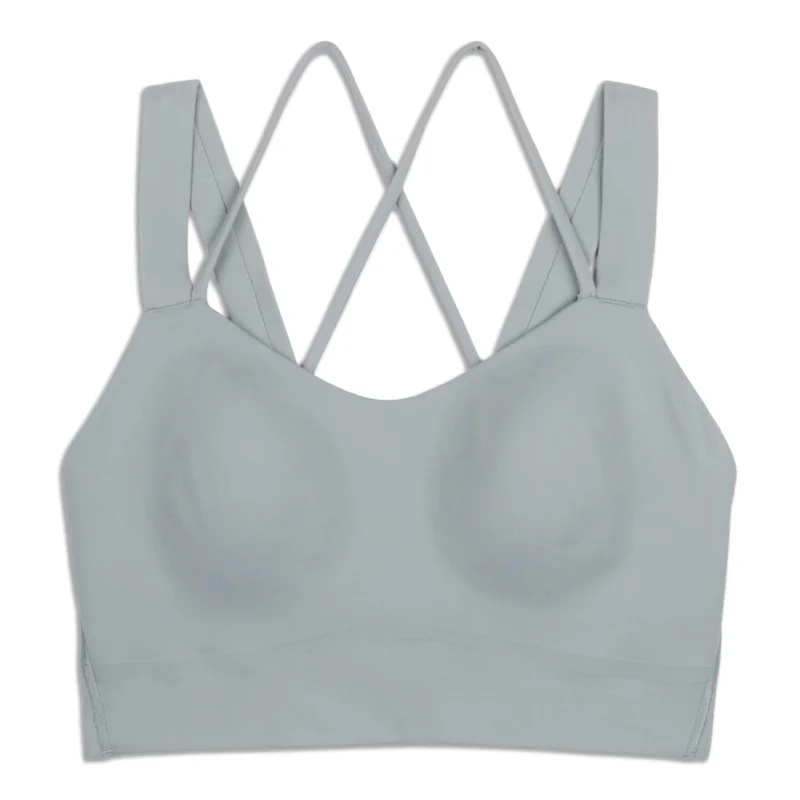 Healthy Protein Bars for Yoga -Like A Cloud Longline Bra - Resale