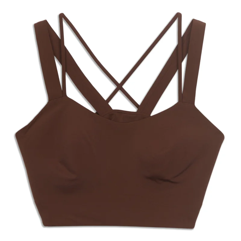 Yoga Bar Protein for Muscle Gain -Like A Cloud Longline Bra - Resale